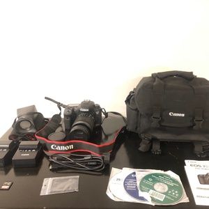 Canon EOS 7D Mark II + Manfrotto Fluid Drag Video Head with Tripod (BUNDLE)